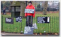 Christian Atheist at Speakers Corner